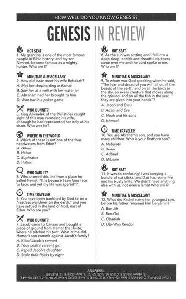 1,000 Trivia Facts About the Bible