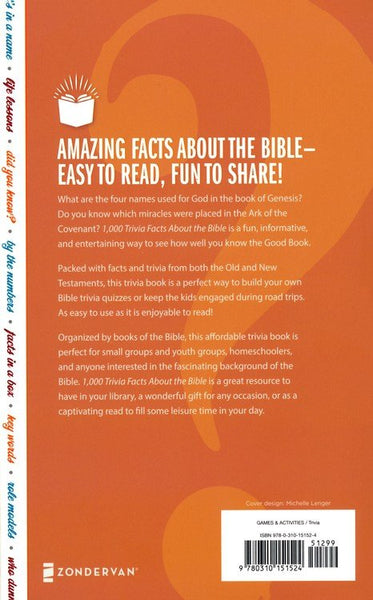 1,000 Trivia Facts About the Bible