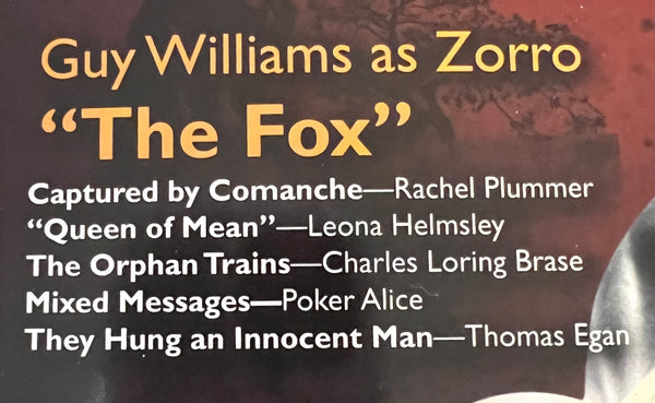 Trail Ride Volume 15 - Guy Williams as Zorro "The Fox"