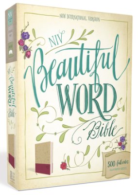 NIV Beautiful Word Bible (Cranberry)