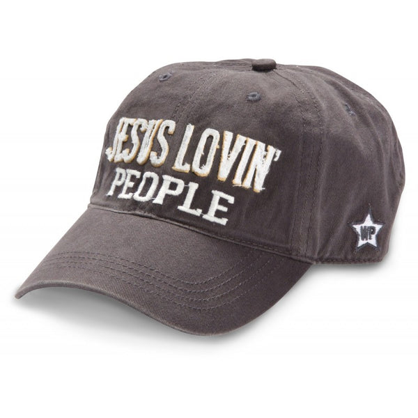 Dark Grey Adjustable Hat - Jesus Lovin People