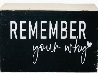 Remember Your Way block sign