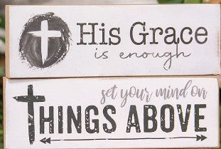 Shelf Sitters - His Grace, Things Above