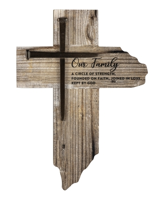 Our Family Wall Cross
