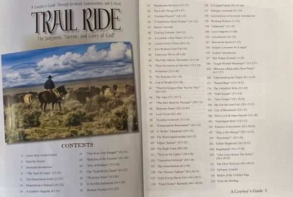 Trail Ride Volume 20 - Jeremiah, Lamentations, Ezekiel