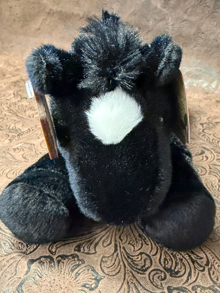 Beau the Black Horse Stuffed Animal