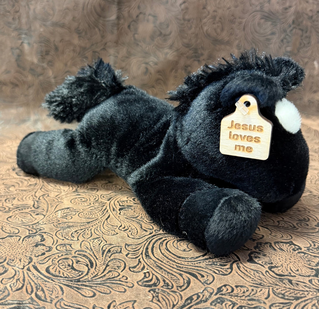 Beau the Black Horse Stuffed Animal