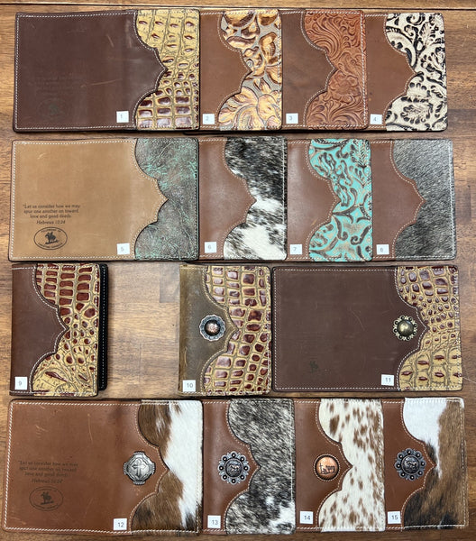 The Way for Cowboys Leather Cover