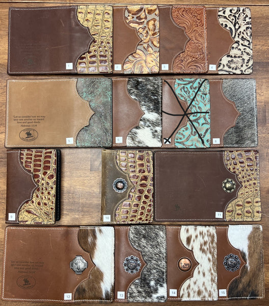 The Way for Cowboys Leather Cover