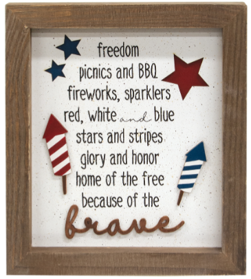 Brave Shadowbox Frame