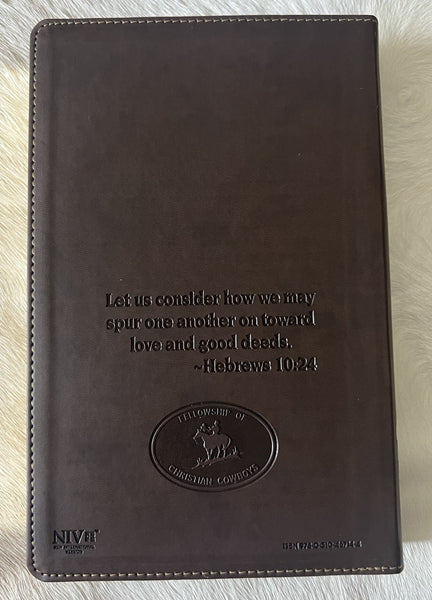 Fellowship of Christian Cowboys Custom Bible