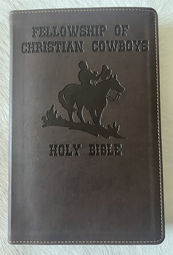 Fellowship of Christian Cowboys Custom Bible