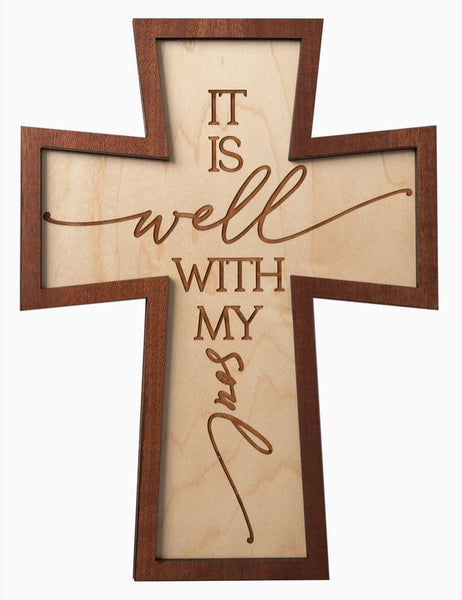 It Is Well With My Soul Cross