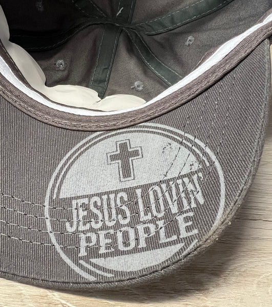 Dark Grey Adjustable Hat - Jesus Lovin' People