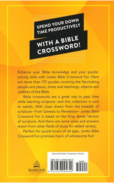 Jumbo Bible Crossword Fun