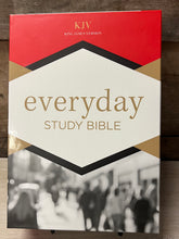 KJV - Everyday Study Bible - Leathertouch