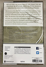NIV Couples' Devotional Bible - Chocolate/Silver