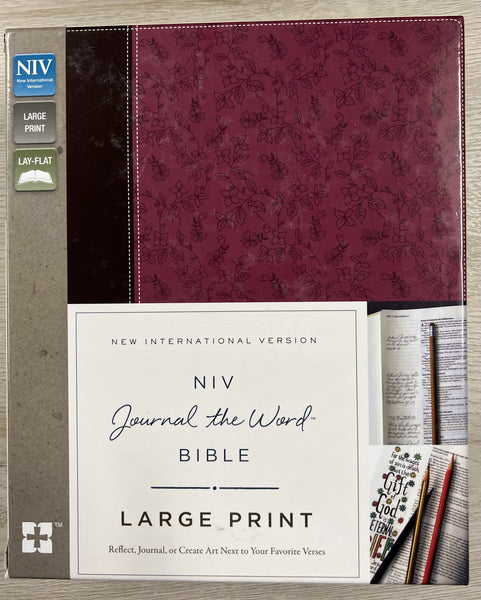 NIV Journal the Word Bible - Large Print