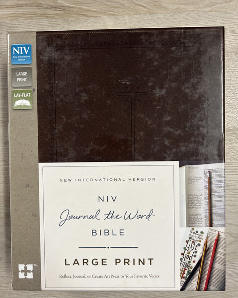 NIV Journal the Word Bible - Large Print