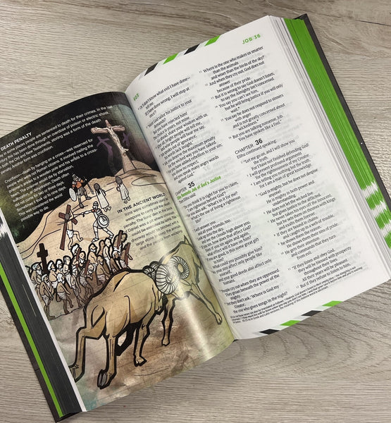 NLT Guys Life Application Study Bible  - Iridum Edition