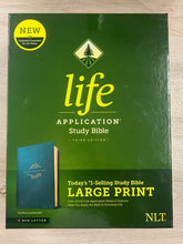 NLT Life Application Study Bible Large Print