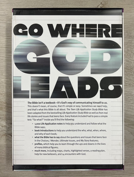 NLT Teen Life Application Study Bible
