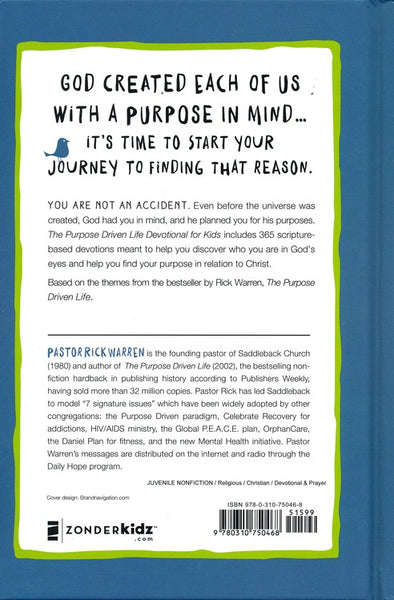 THE PURPOSE DRIVEN LIFE - Devotional for Kids