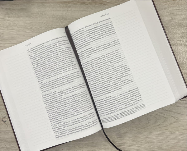 NLT Reflections Bible Hard Cover