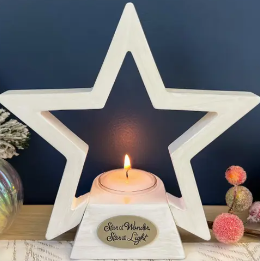 Star of Wonder Tealight Candle Holder