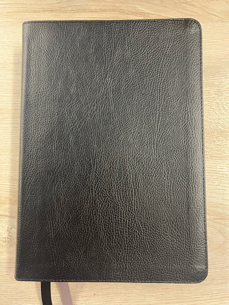 NIV Thompson-Chain Reference Bible, Comfort Print-Black Bonded Leather