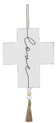 "Love" Wood Wall Cross