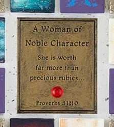 A Woman of Noble Character Wall Cross