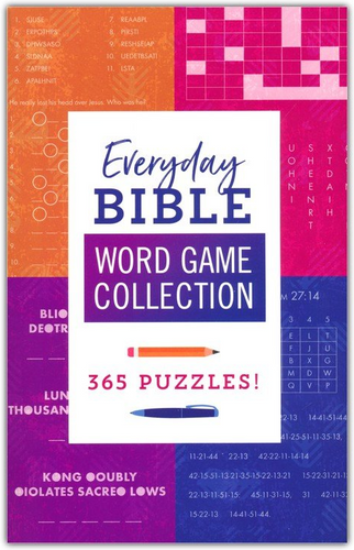 Everyday Bible Word Game Collection: 365 Puzzles!