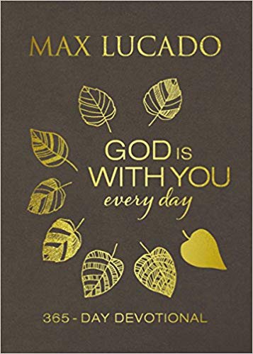 God Is With You Every Day (Large Text Leathersoft)
