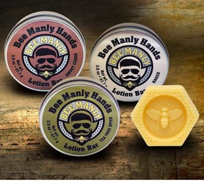 Bee Manly Hands Lotion Bar