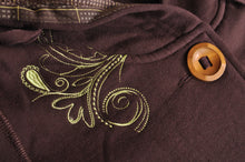 Cruel Girl Ladies Dark Brown Hoodie