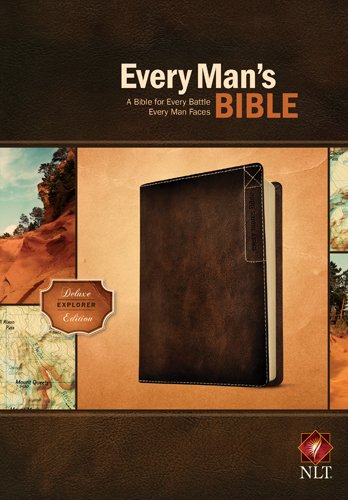 NLT Every Man's Bible - Leather Like