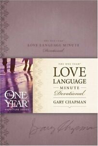 The One Year Love Language Minute Devotional - Leathersoft