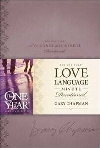 The One Year Love Language Minute Devotional - Leathersoft