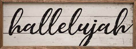 Wall Hanging - Hallelujah